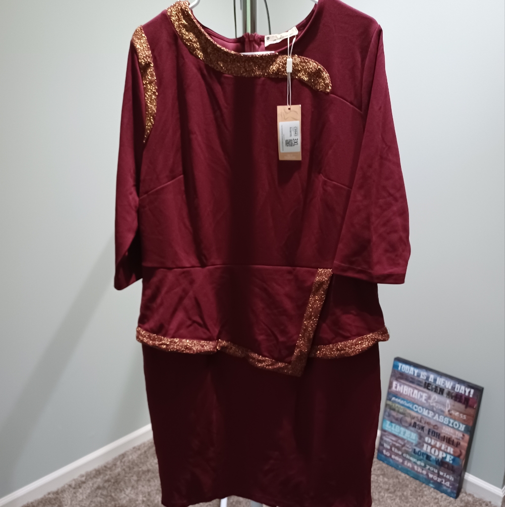 414 Nwt Womens Plus Dress
